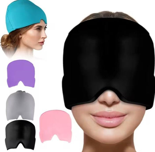 Gorro gel para migraña, dolor de cabeza