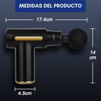 Pistola de Masaje Muscular Silenciosa