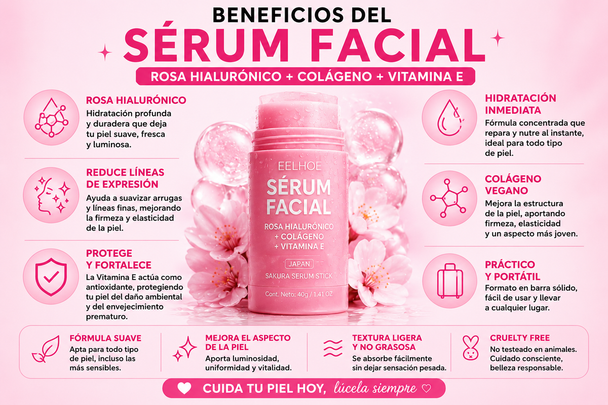 SÉRUM FACIAL HIDRATANTE EN BARRA