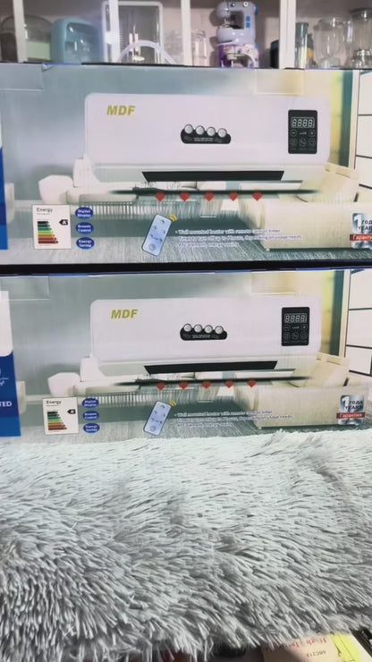 Calefactor de Pared Inteligente con Control Remoto y Temporizador